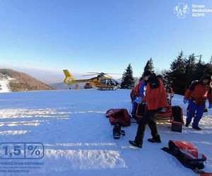 Beskidy. Nie udało się uratować życia turysty na Klimczoku