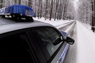 Lubelskie - śnieg znów zawitał do Polski