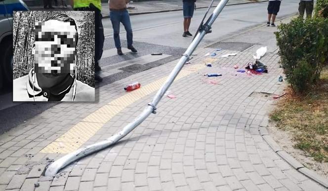 29-letni Tomek został uderzony przez znak drogowy i zginął! Koszmarny wypadek w Bydgoszczy