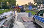 Pożar samochodu na ul. Mikołajskiej