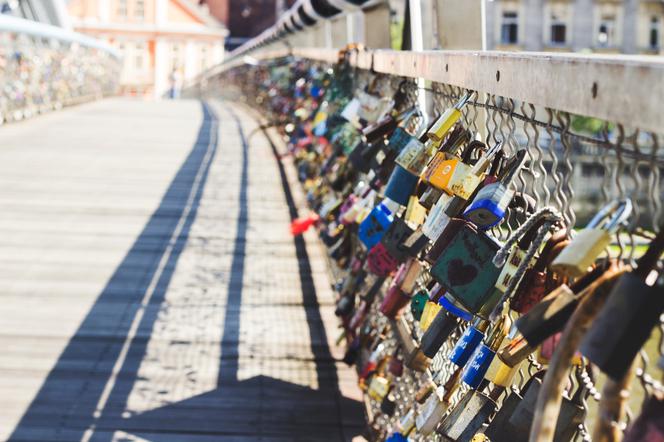 Kładka Bernatka w obiektywie Ani Słapek