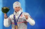 Kamil Stoch, ceremonia medalowa