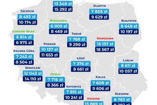 Ceny mieszkań w II kwartale 2024 r.