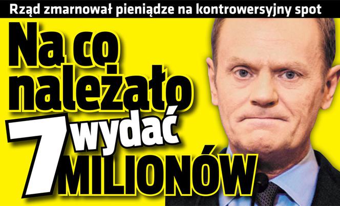 Na co należało wydać 7 milionów