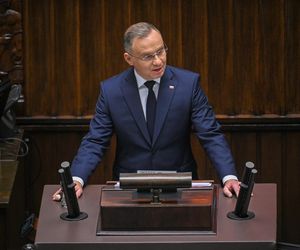 Nowa polityka azylowa. Prezydent Andrzej Duda: To chyba jakaś fatalna pomyłka. Orędzie prezydenta w Sejmie 