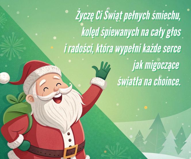 Kartka świąteczna na Boże Narodzenie