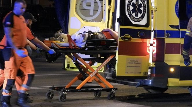 Dramat na Bemowie. Busem wjechał w motocyklistę i uciekł