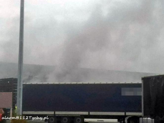 Pożar w fabryce Lear w Tychach