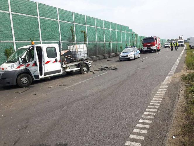Piekary Śląskie: Śmiertelny wypadek na autostradzie A1 [ZDJĘCIA]