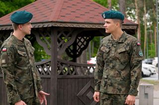 M jak miłość odc. 1887. Mateusz (Rafał Kowalski), Janek Winiar (Jakub Sirko)