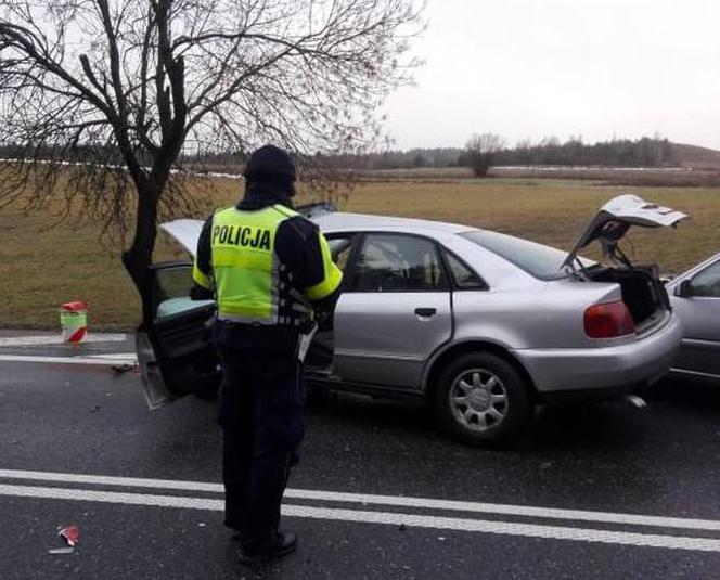 Jasionowo. Karambol na DK 8. Zderzyło się pięć samochodów
