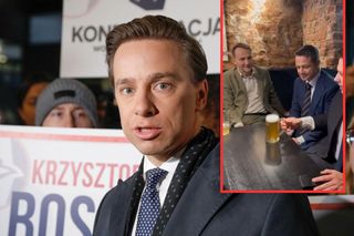 Bosak krytykuje spotkanie Mentzena z Trzaskowskim na piwie