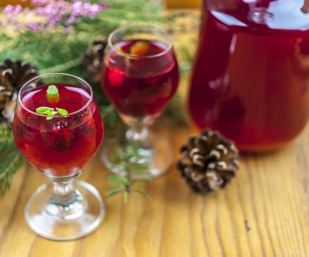 Nalewka z mrożonych malin