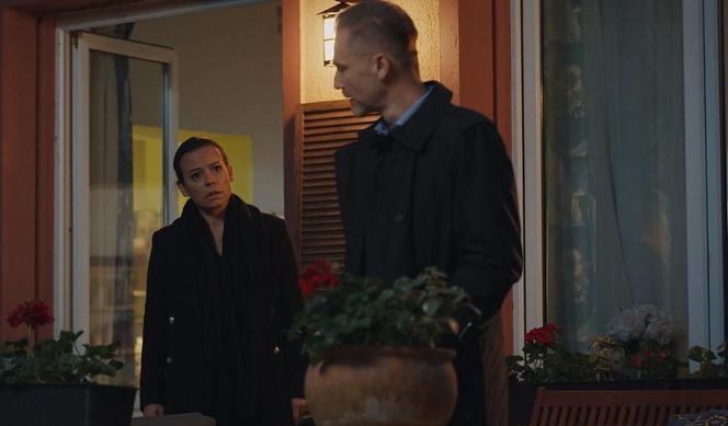 	M jak miłość odc. 1737. Magda (Anna Mucha), Andrzej Budzyński (Krystian Wieczorek)