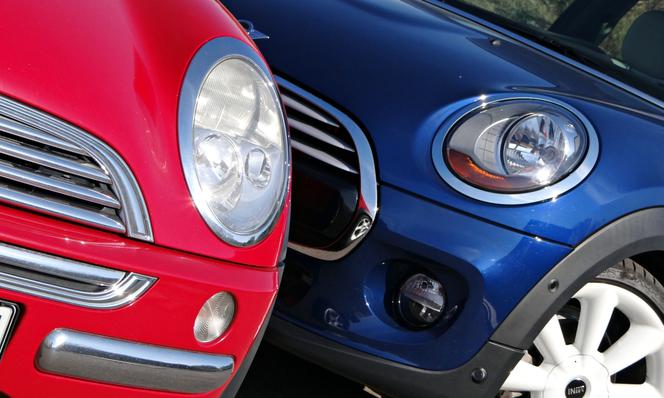 MINI Cooper 2014 r. vs. MINI Cooper 2003 r.