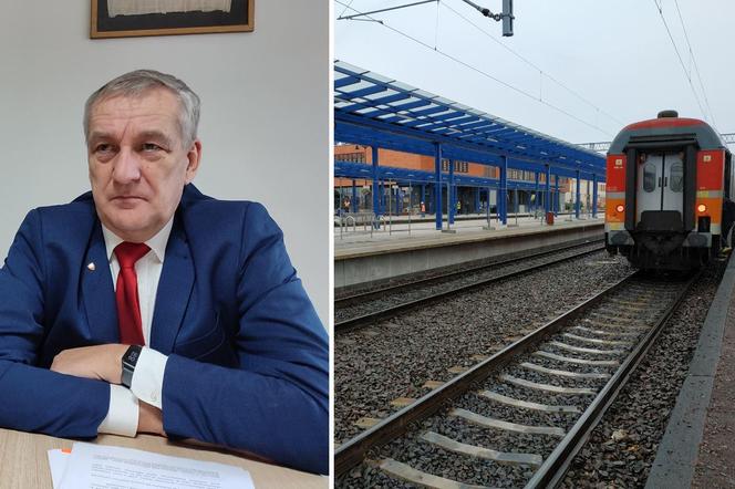 Wiesław Szczepański chce przywrócenia połączenia kolejowego z Leszna do Warszawy