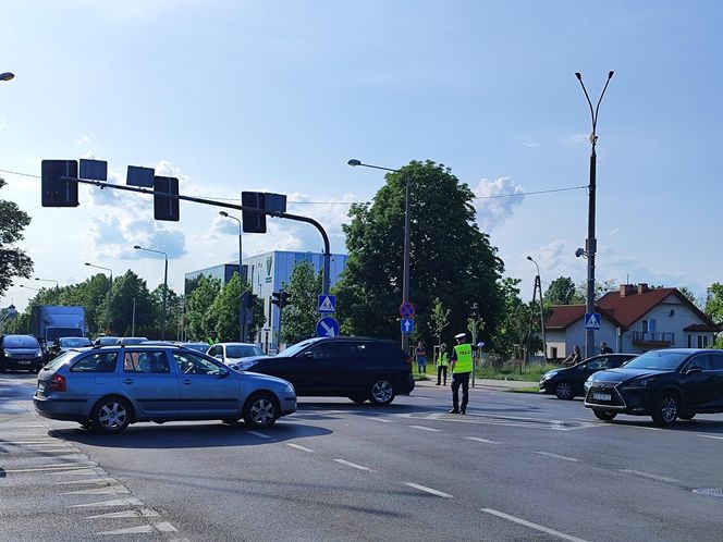 Mazowieccy policjanci rywalizowali o to kto najlepiej kieruje ruchem