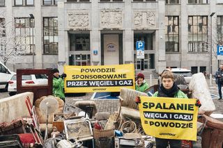 Akcja Greenpeace (22.11.2024)