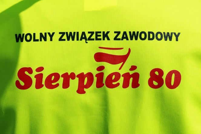 Protest górników i hutników ze Śląska w Warszawie