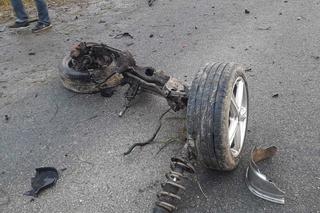 Z auta niewiele zostało! Makabryczny wypadek pod Nowym Sączem