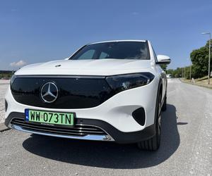 Mercedes EQB. Elektryczny, rodzinny, miejski. Kosztuje tyle, co wersja spalinowa