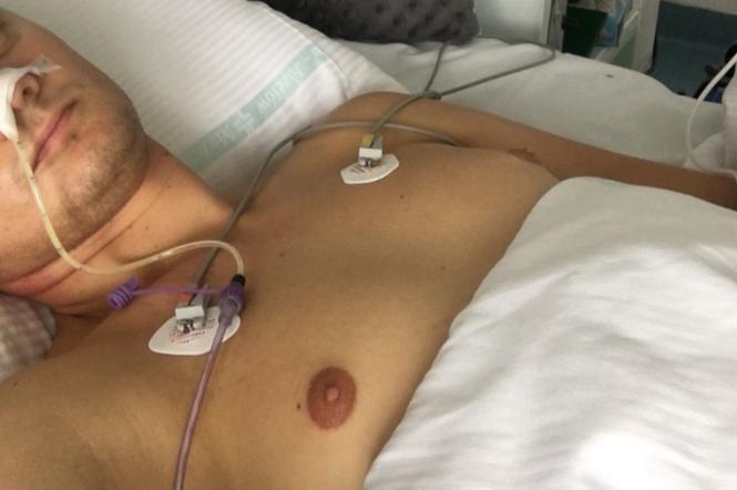 Michał Mikeboy Skolmowski miał wypadek na motocyklu