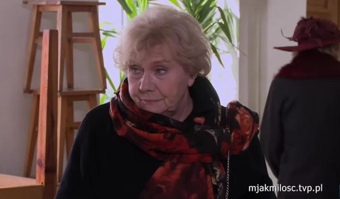 M jak miłość odc. 1505. Barbara (Teresa Lipowska)