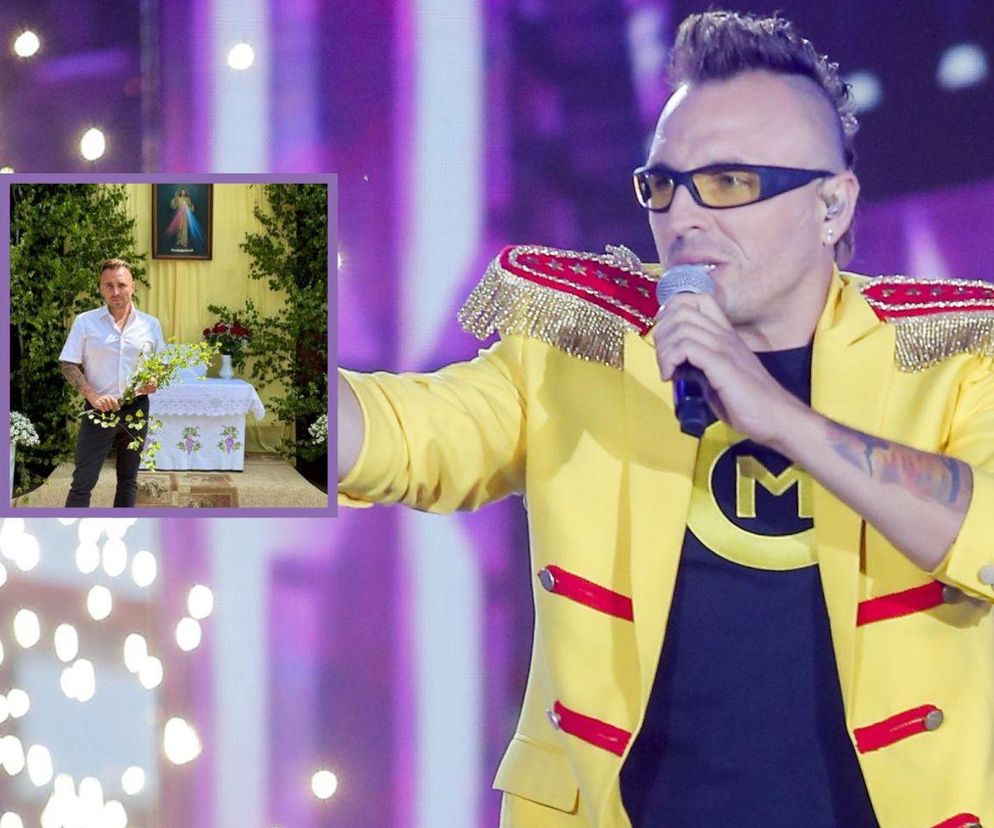 Czadoman jak stróż w Boże Ciało