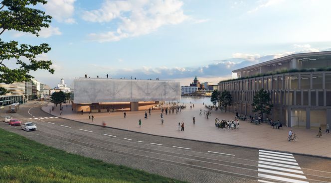 Tau. Propozycja konkursowa Muzeum Architektury i Designu w Helsinkach