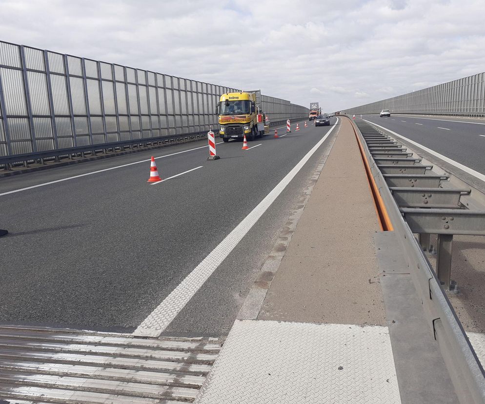 Awaria na autostradzie A4. Wiadomo, do kiego potrwają utrudnienia