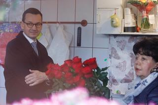  Premier kupił kwiaty na walentynki.