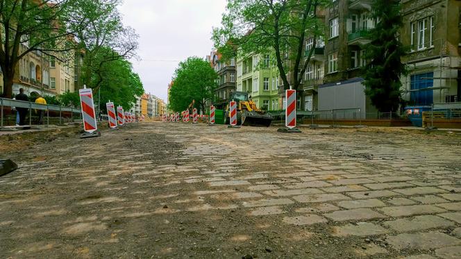 Przebudowa ulic na Turzynie - maj 2021