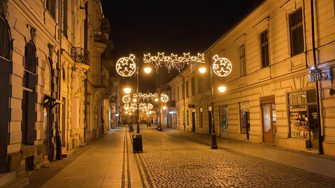 Świąteczne dekoracje w Nowym Sączu