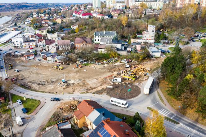 Budowa wiaduktu Starachowice Zachodnie - Listopad 2023