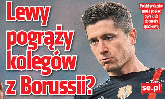 Bayern - Borussia: Lewy pogrąży kolegów z Borussii?