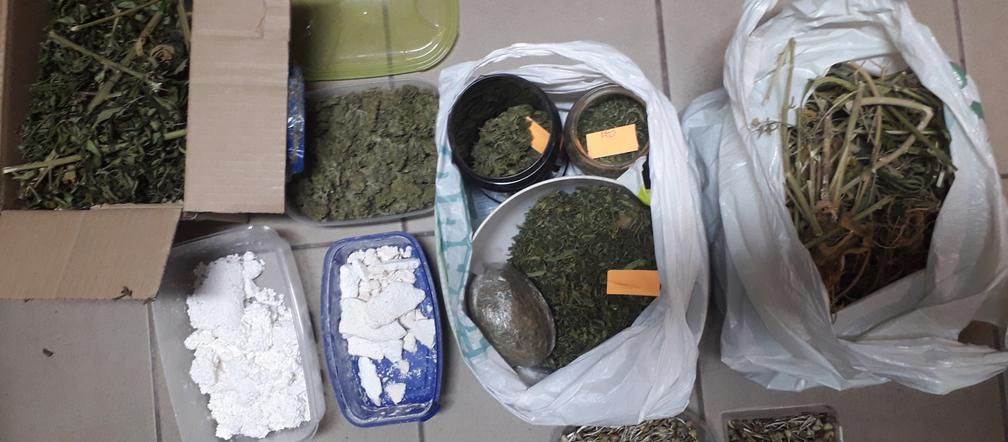 Kraków. Marihuana, amfetamina i grzybki halucynogenne. 30-latków zatrzymano na gorącym uczynku [ZDJĘCIA]