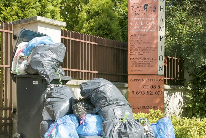śmieci na ul.Arbuzowej