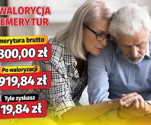Waloryzacja emerytur