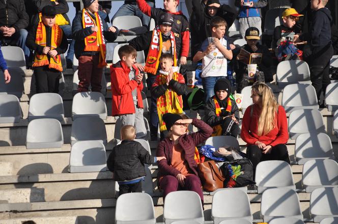 Korona Kielce - Jagiellonia Białystok. Żółto-czerwone derby w obiektywie