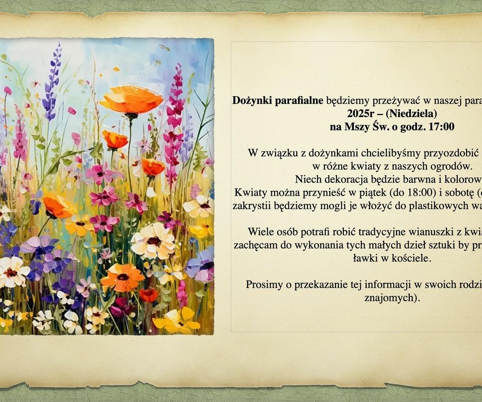 Ukryte życie parafii 9 września 2025