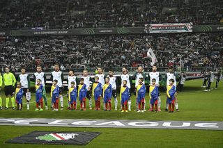 Legia - Lugano pożegnanie Brychczego