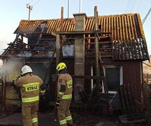 Kolejny pożar domu na Podlasiu. 70-letni pan Janusz stracił dach nad głową