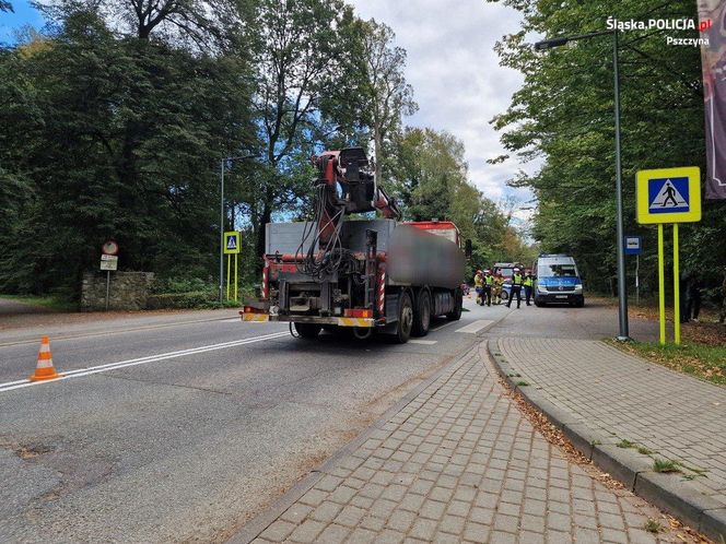 Potrącenie seniorki w Pszczynie