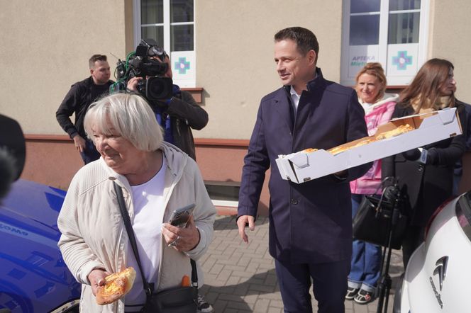 Rafał Trzaskowski w Skarżysku-Kamiennej. 19 maja 2025