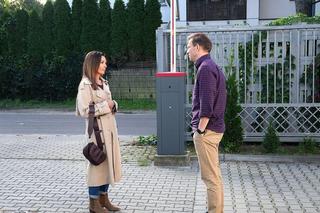 Barwy szczęścia odc. 2960. Kasia (Katarzyna Glinka), Łukasz (Michał Rolnicki)