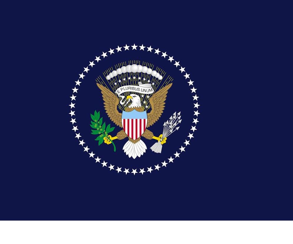 flaga prezydenta USA