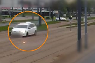 Pijany taksówkarz wjechał na pętlę tramwajową. Miał ponad 3,5 promila!