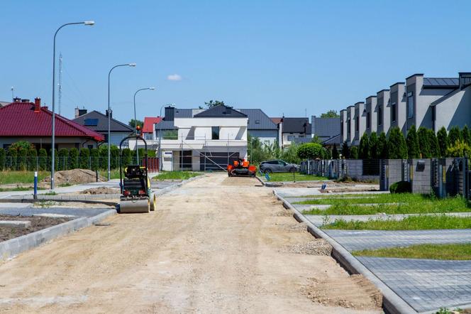 Utrudnienia spowodowane budową nawierzchni dwóch ulic w Łukowie potrwają kilka dni