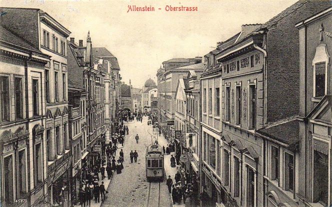   Olsztyńskie ulice na archiwalnych zdjęciach. Tak wyglądały dawniej