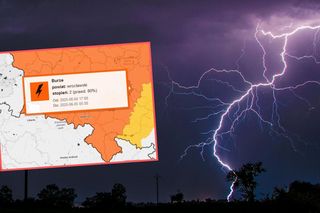 Silne burze nadciągają nad Dolny Śląsk. Możliwy grad i trąby powietrzne